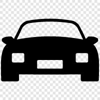 automobile, motor vehicle, transportation, ride icon svg