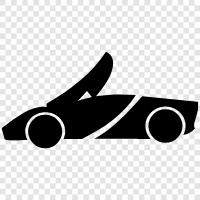 automotive, driving, car rental, new car icon svg