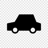 automotive, driving, car rental, new car icon svg