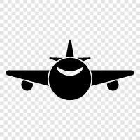 aviation, flying, travel, Plane icon svg