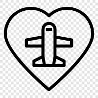 aviation, flight, take off, landing icon svg