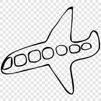 aviation, airplane, flying, pilot icon svg