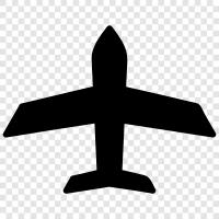 aviation, airplane, flying, skies icon svg