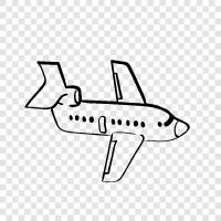 aviation, airplane, takeoff, landing icon svg