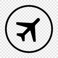 aviation, flying, take off, landing icon svg