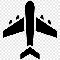 aviation, airplane pilot, airplane mechanic, airplane parts icon svg