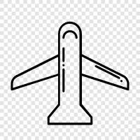 aviation, airplane, flying, pilot icon svg