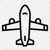 aviation, flying, airplane, passenger icon svg