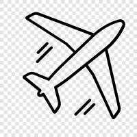 aviation, flying, take off, landing icon svg