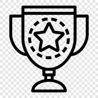 Award, Certificate, Gold, Trophy icon svg