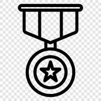 Awards, Honor, Glory, Valor icon svg