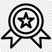 awards, commendation, recognition, award icon svg