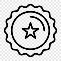 awards, company, custom, employee icon svg