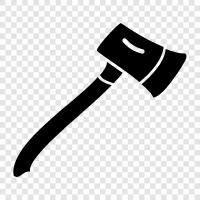 axe, tool, weapon, hunting icon svg