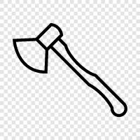 Axe Handle, Axe Head, Axe Handle Materials, Axe Heads icon svg