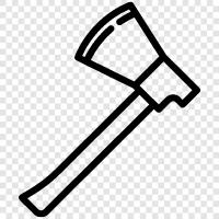 axe, hatchet, tool, weapon icon svg