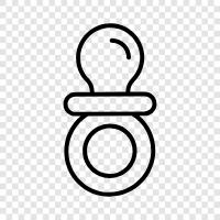 Babys, SIDS, Schnuller, sicher symbol