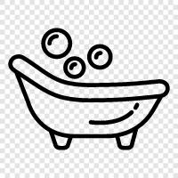 Baby bath tubs, Baby bath tub icon svg