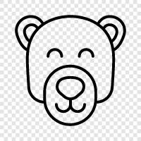 Baby Bear, Cubs, Cub Bear, Bear Cub icon svg