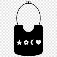 baby bibs, bibs, baby, best baby bib icon svg