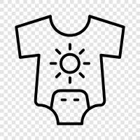 Babykleidung symbol