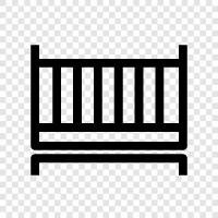 Baby crib, new crib, cribs, baby bed icon svg