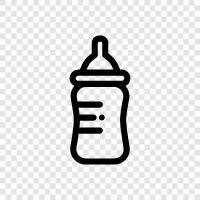 baby food, baby bottles, breastfeeding, bottle feeding icon svg