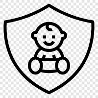 baby proofing, safe baby, safe home, baby proofing tips icon svg