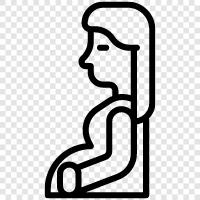 Baby, Fetus, Pregnancy Symptoms, Baby Names icon svg