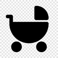 baby stroller, infant carriages, carriages for infants, baby walk icon svg