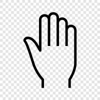 back of the hand icon svg