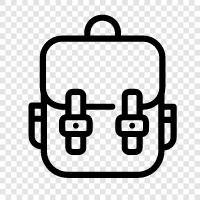 back to school, school supplies, backpack, school supplies list icon svg