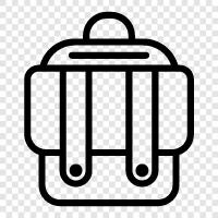 back to school, backpacks, school supplies, supplies icon svg