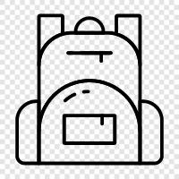 backpack, school supplies, back to school, september icon svg