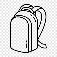 Rucksack, Tragetasche, Reise, Gepäck symbol