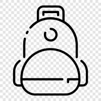 backpack, backpacks, school supplies, back to school icon svg
