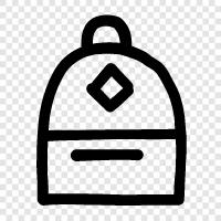 Backpack, Cargo Bag, Gear Bag, Bag Pack icon svg