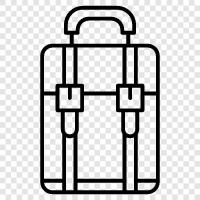 backpack, suitcase, carryon, packing list icon svg