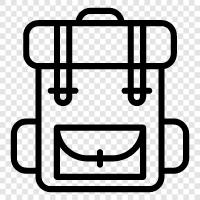 backpack, luggage, travel, backpacking icon svg