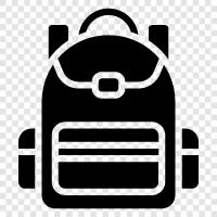 backpacker, backpacking, hiking, outdoors icon svg