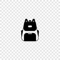 backpacker, backpacking, hiking, camping icon svg