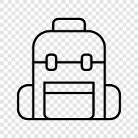 backpacker, backpacking, hiking, camping icon svg