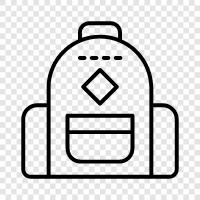 backpacker, backpack, travel, travel backpack icon svg