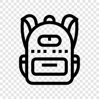 backpacker, backpack travel, backpacking, hiking icon svg