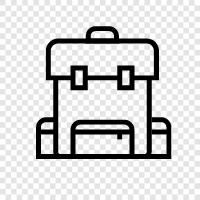 backpacker, backpacking, hiking, camping icon svg