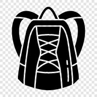 backpacking, hiking, camping, travel icon svg