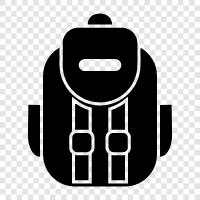 backpacking, camping, hiking, outdoors icon svg