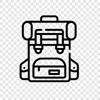 backpacking, hiking, camping, outdoors icon svg