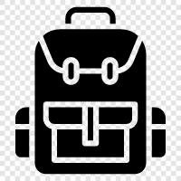 backpacks, hiking, hiking backpacks, hiking gear icon svg