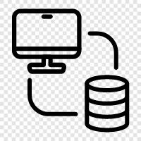 backup software, data backup, online backup, offsite backup Значок svg